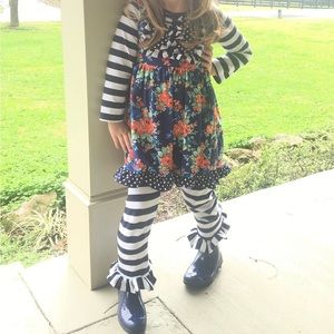 Girls NEVER WORN matching set